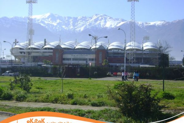 سقف پارچه ای استادیوم شیلی