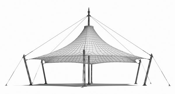 طراحی خیمه چادری